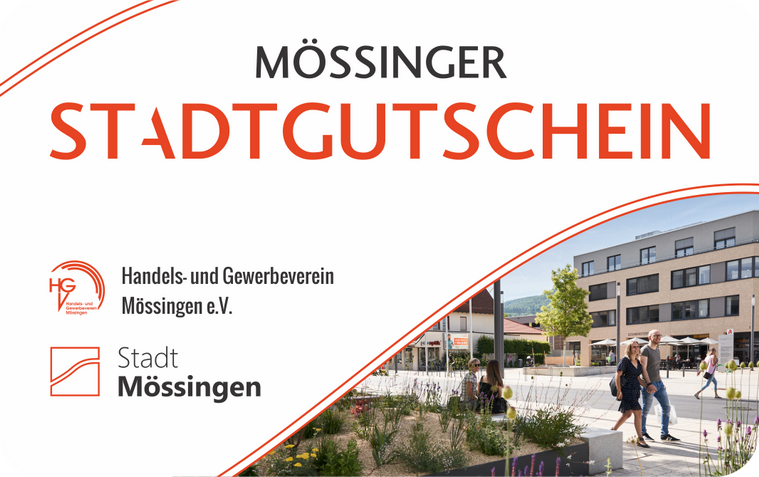 Mössinger Stadtgutschein